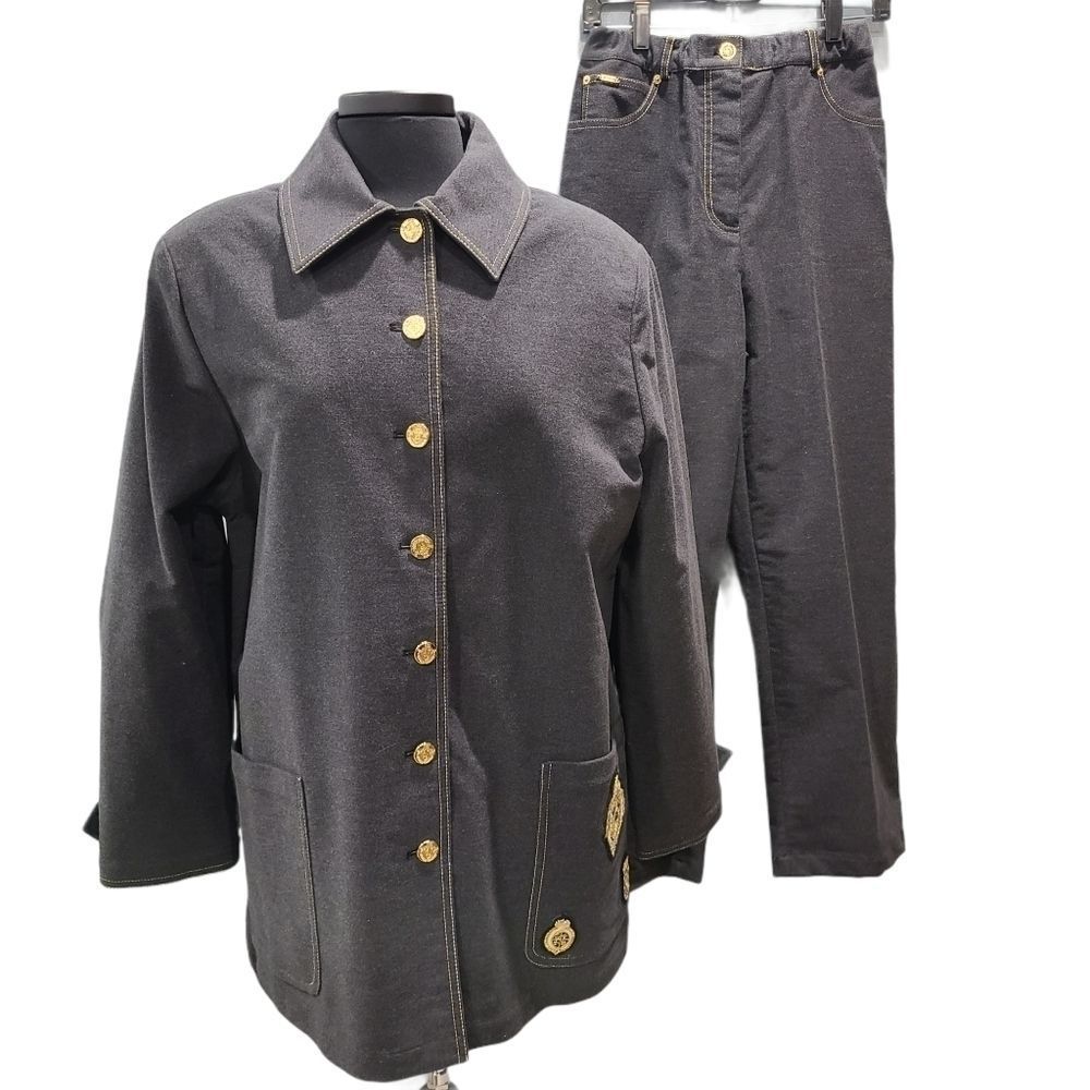 St. John Sport by Marie Gray Pants Suit Set SJ54